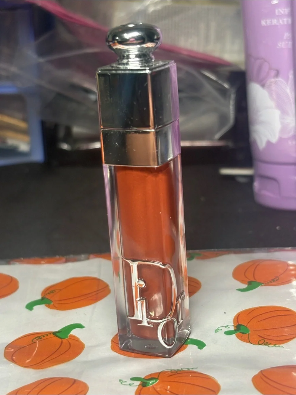 Dior Lip Gloss in Warm Orange Copper